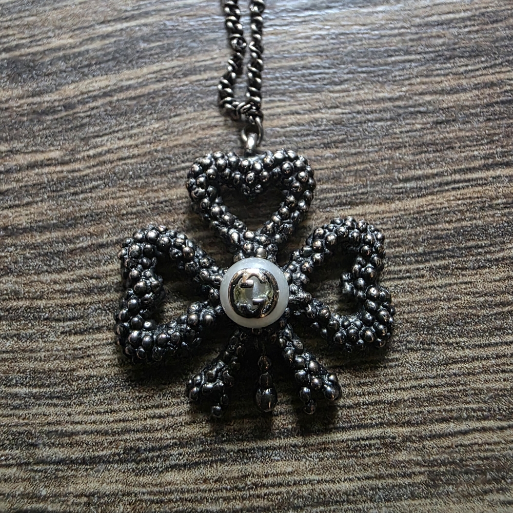 Auth GUCCI Silver Pendant Necklace - Picture 6 of 7